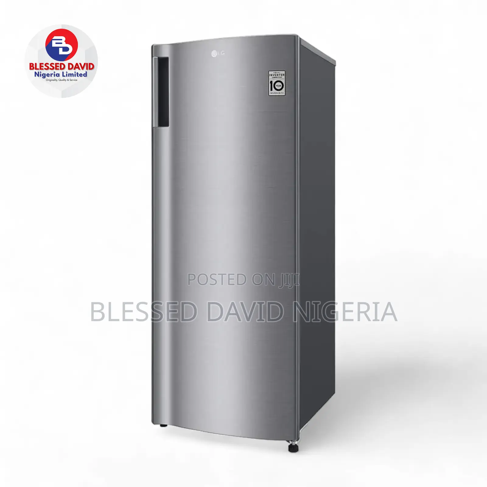 Lg Gn-304sl 168l Standing Freezer - Lgfrz304sl
