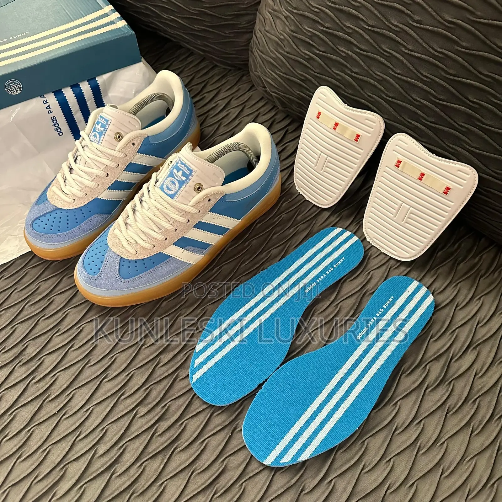 Original Adidas Gazelle X Bad Bunny San Juan Sneakers