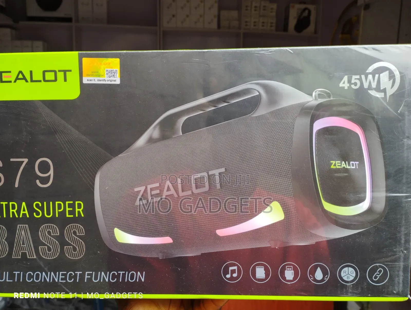 Zealot S79 Extra Super Bass Bluetooth Speaker