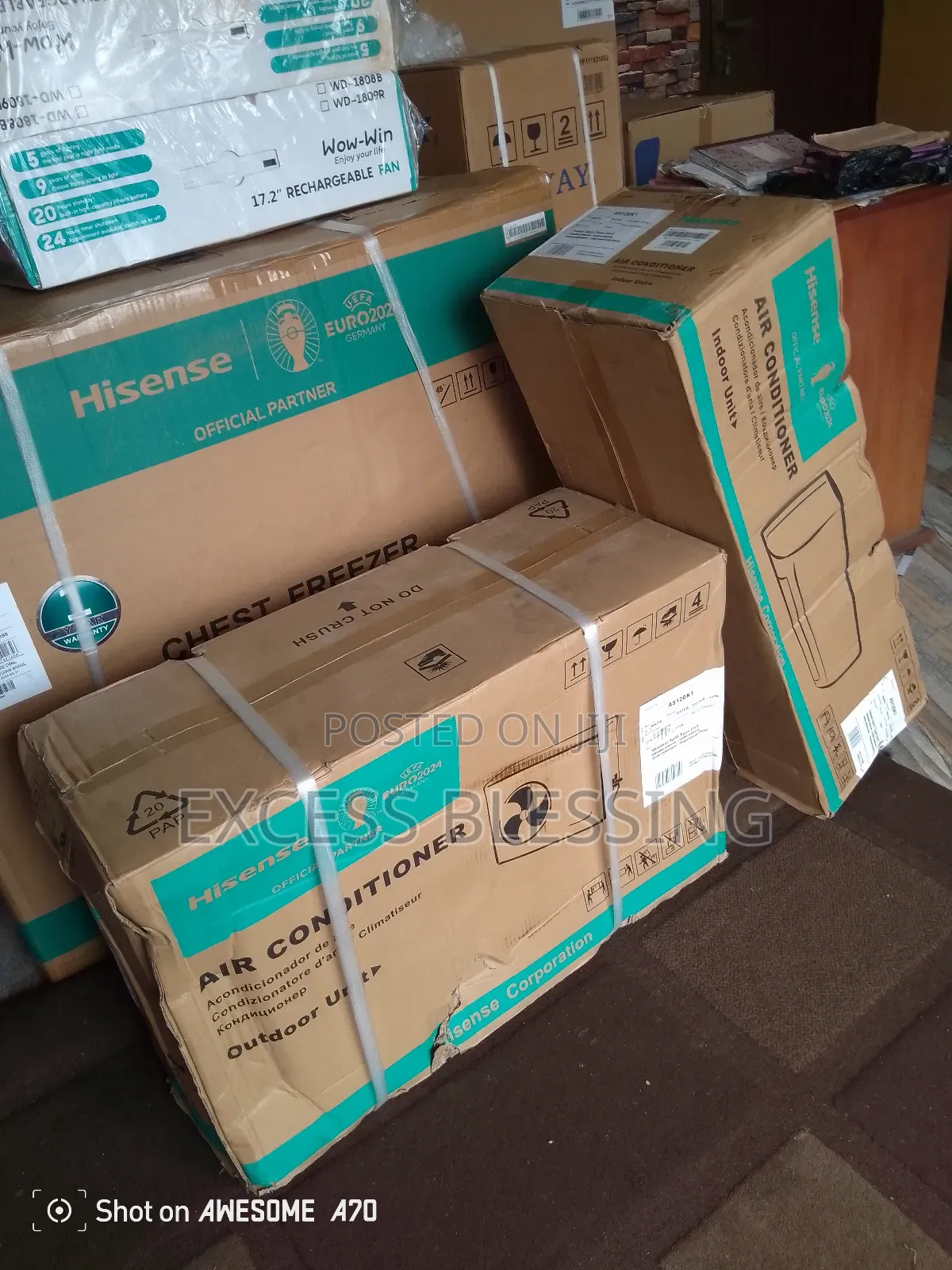 Introducing New White Hisense 1.5hp Inverter Ac-as12dk1