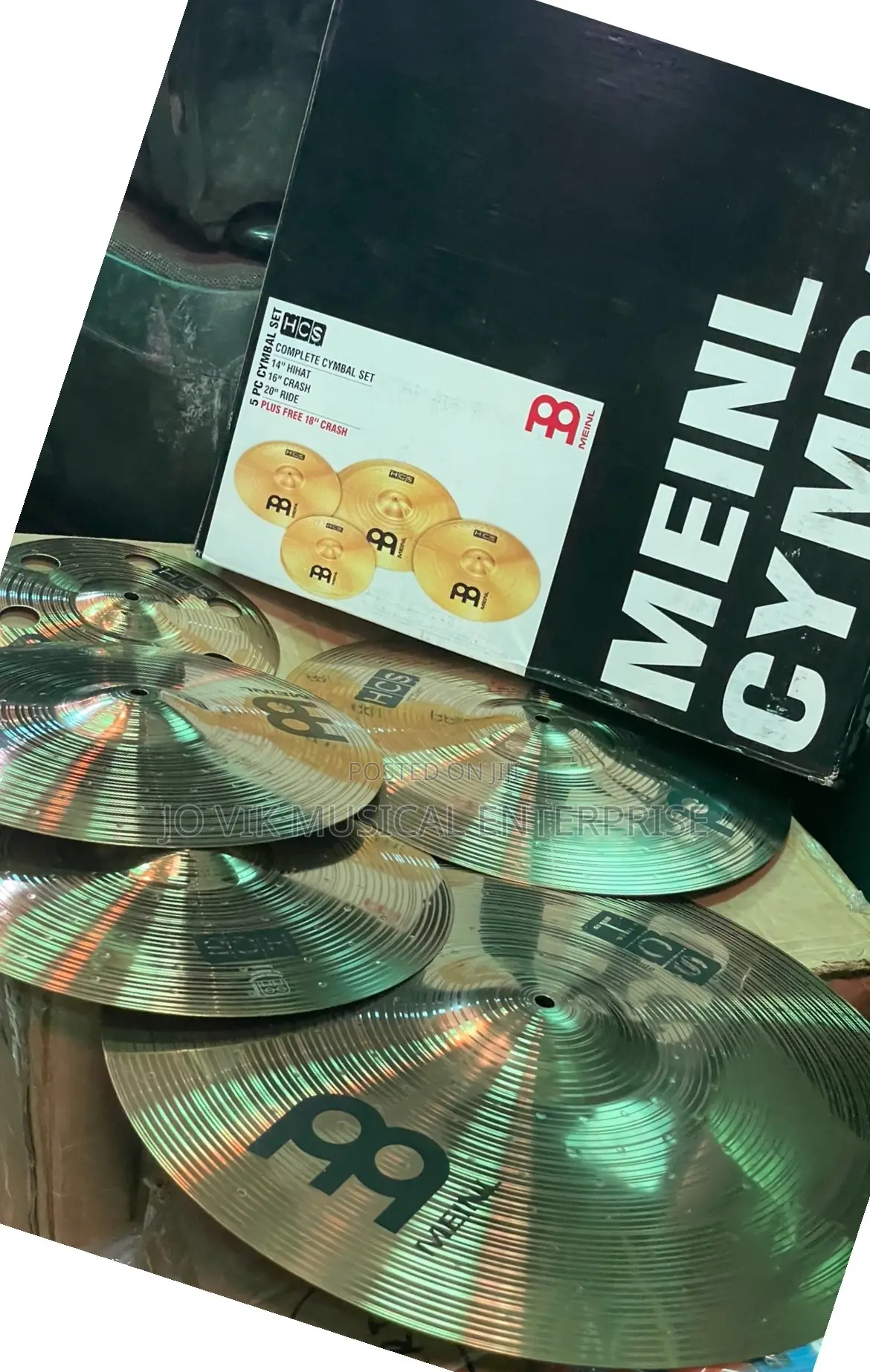 Menl Complete Sets Cymbals