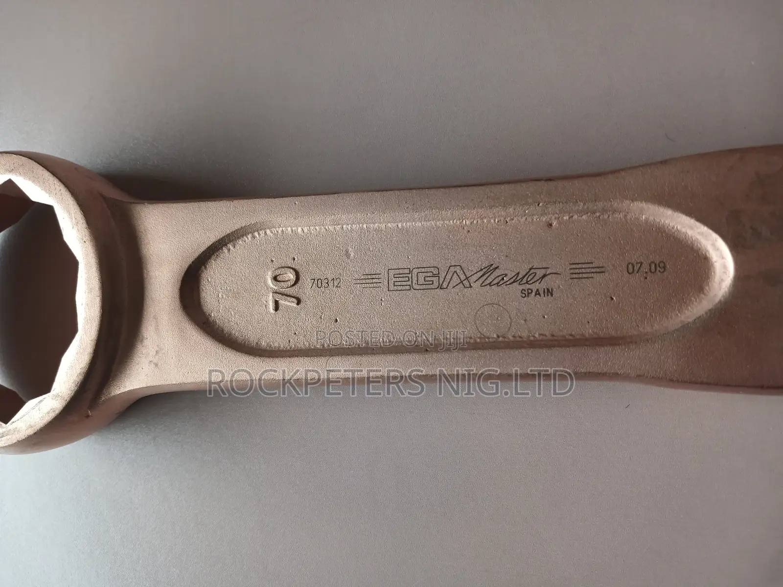 Egamaster 70312 Slogging Ring Wrench 70mm Non Sparking Cu-B