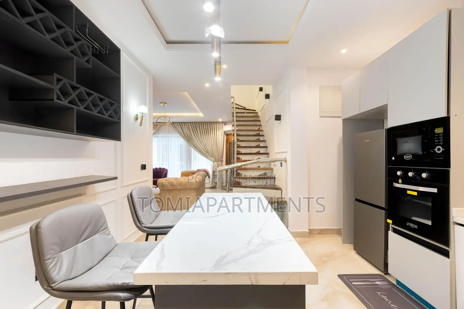 Beautifully Furnished Two (2) Bedroom Maisonette in Lekki