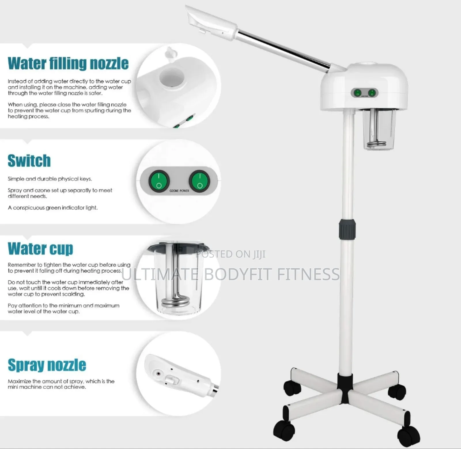 Brand New Fascial Hot Mist Steamer