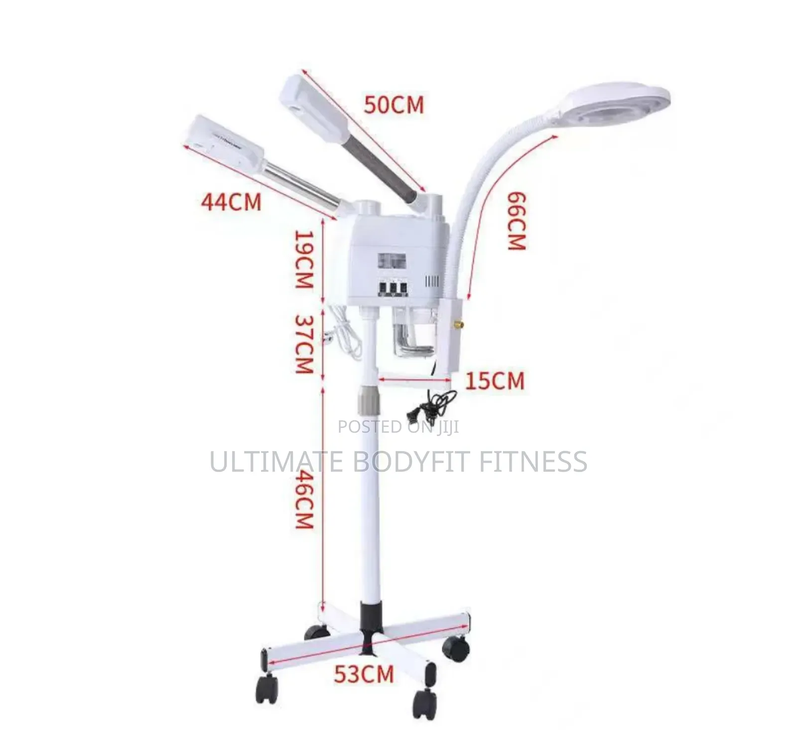 Brand New 3in1 Hot & Cold Facial Steamer With Mag Lamp