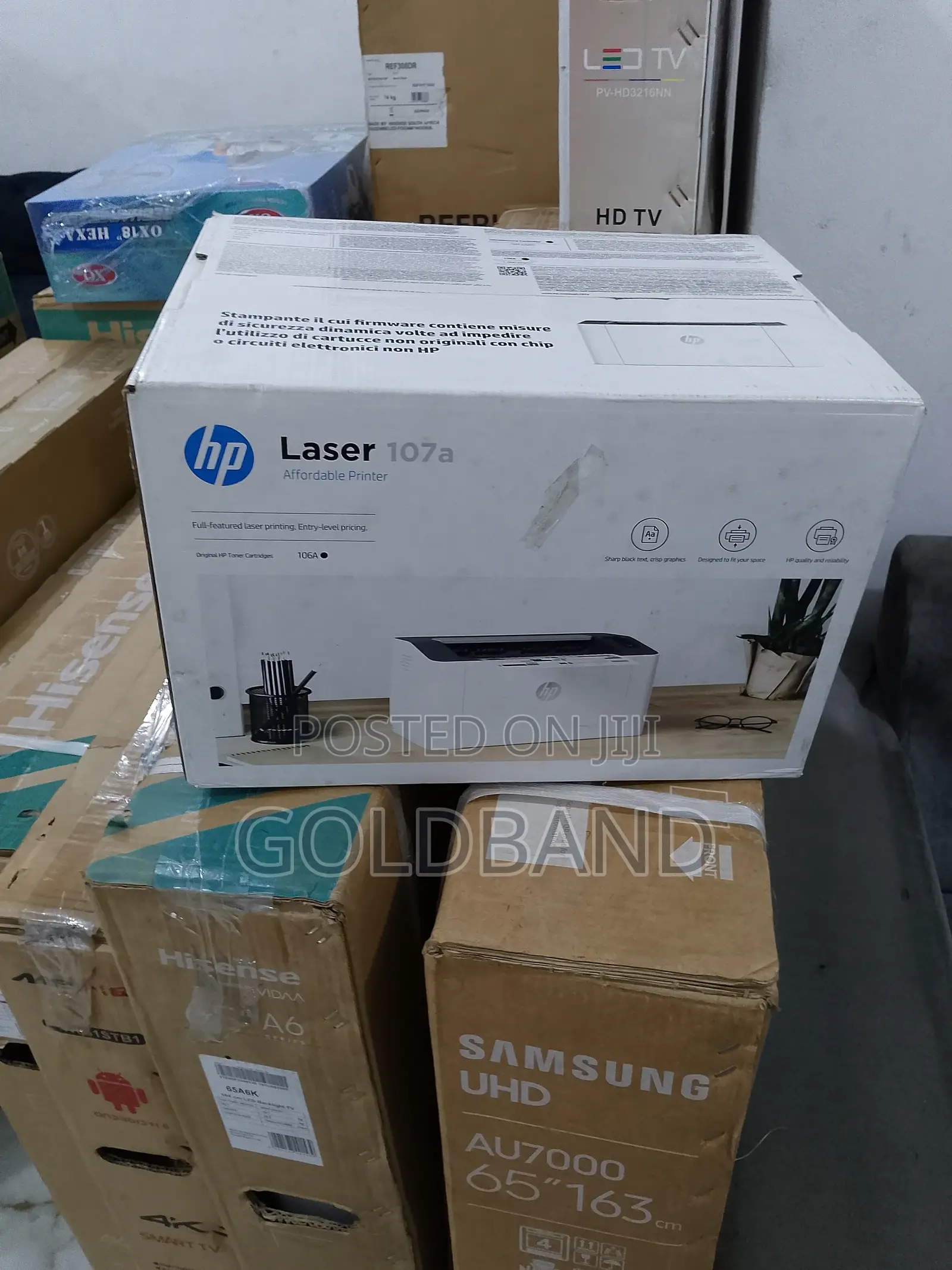 Easy-to-Use HP Lazer Printer "Lazer107a"