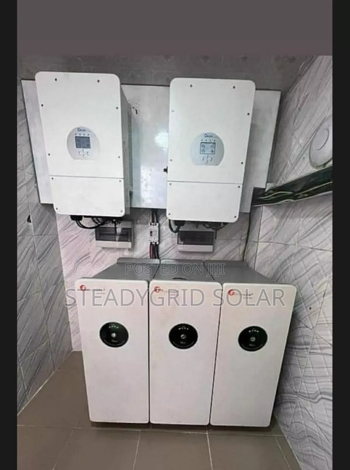20kva Energetic Deye Inverter With 45kwh Lithium Ion Battery