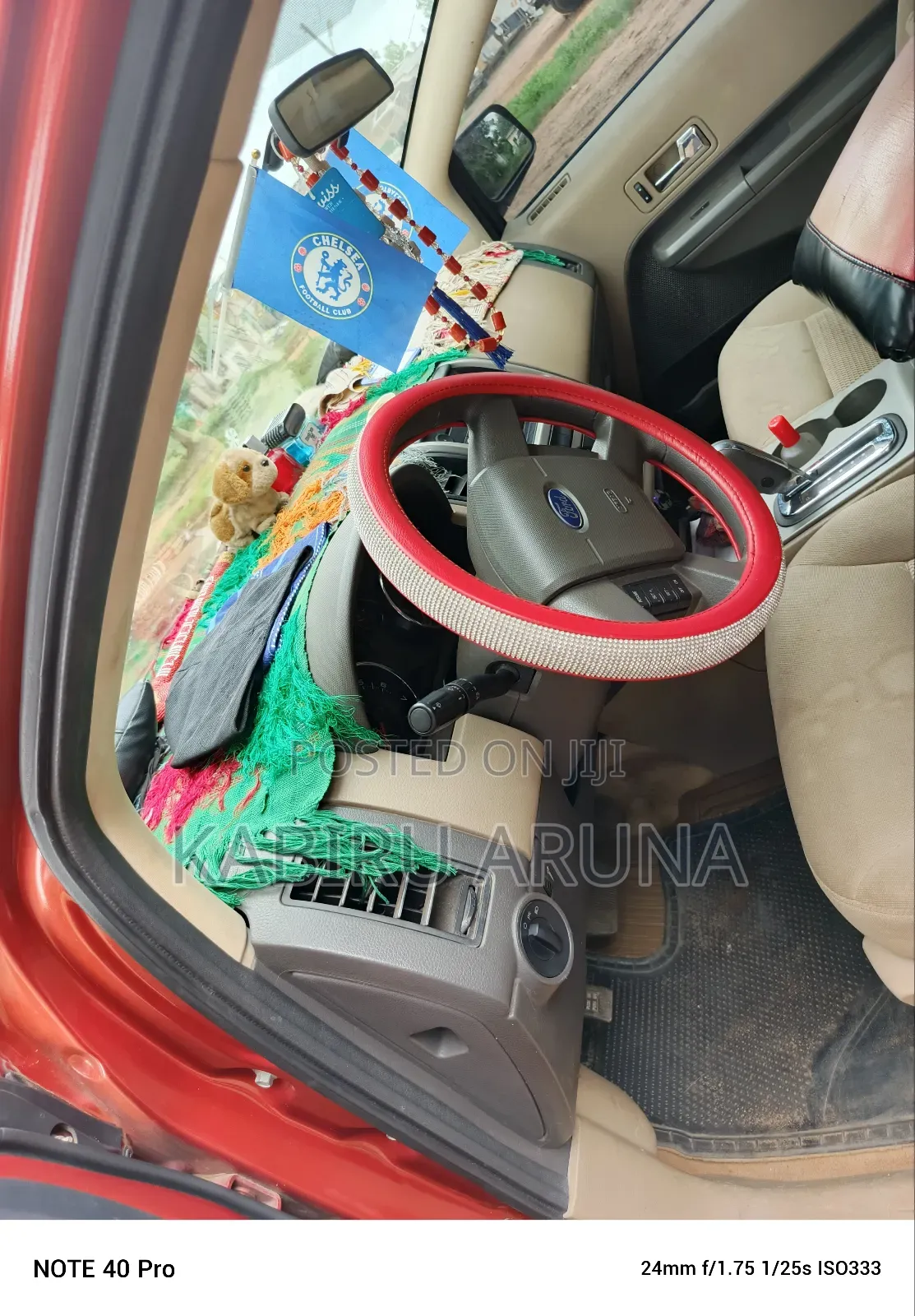 Ford Edge 2007 Red