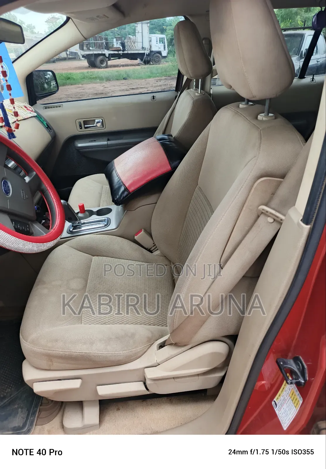 Ford Edge 2007 Red
