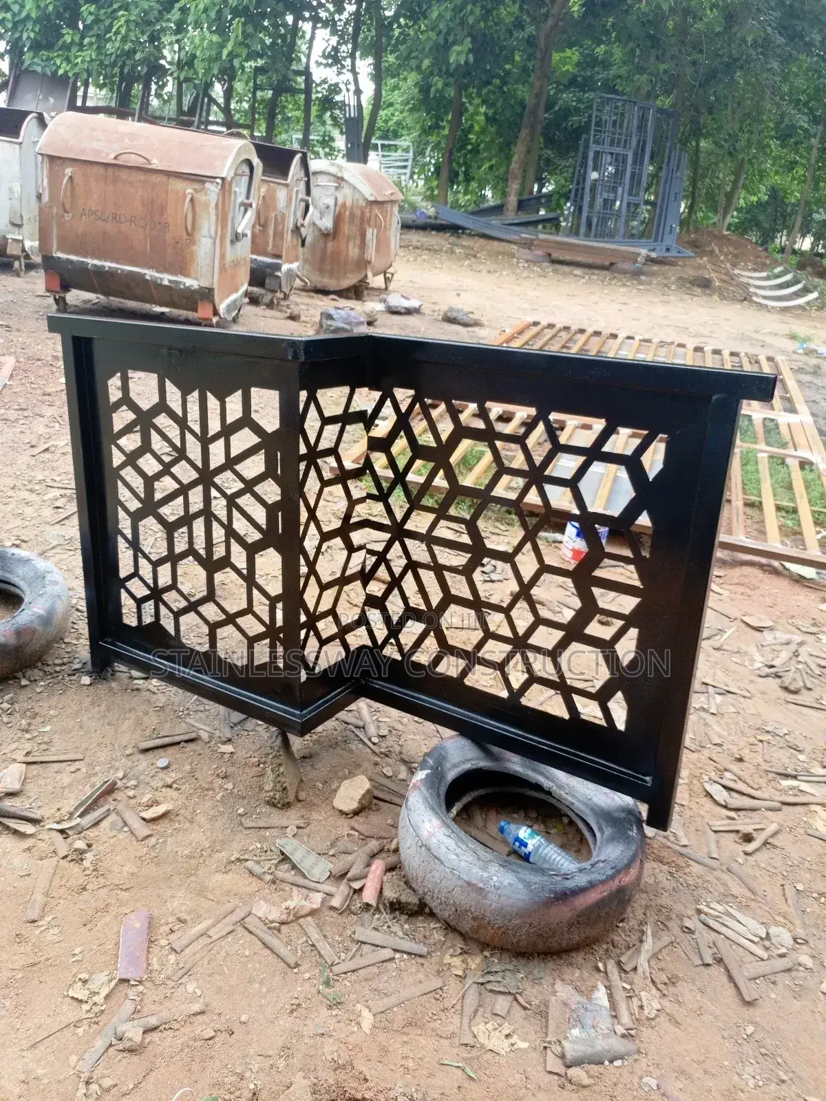 Art Lasercut Balcony Handrails