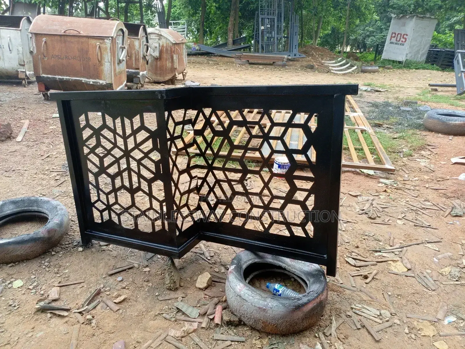 Art Lasercut Balcony Handrails