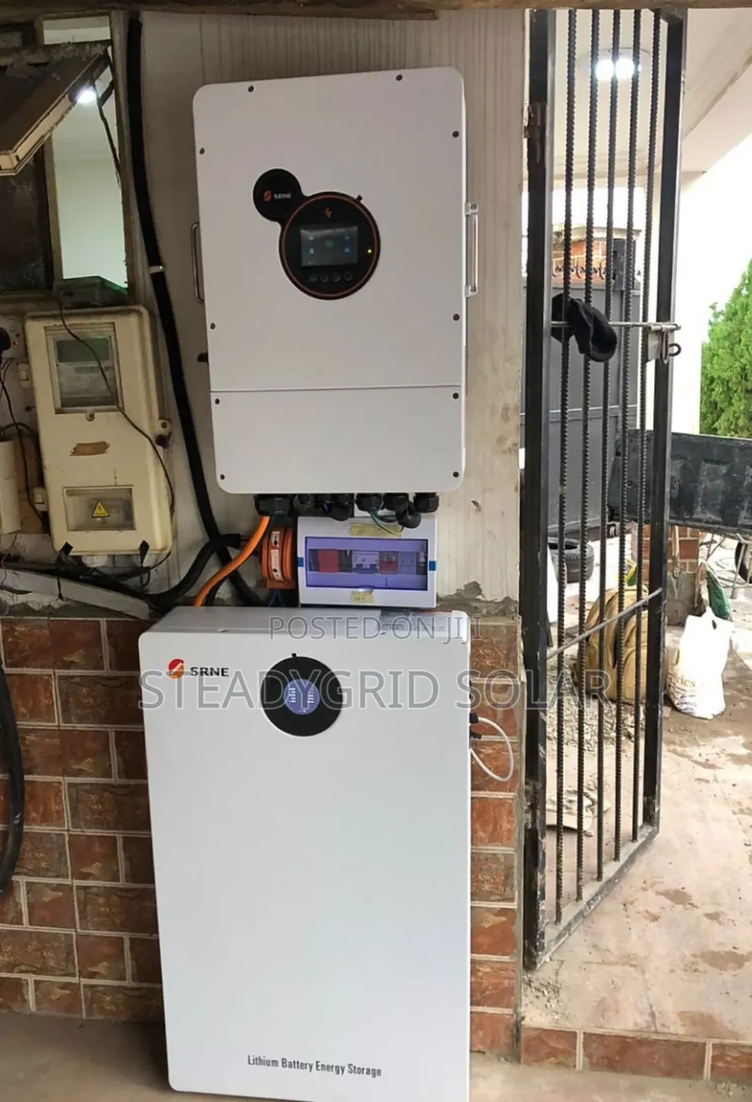 10kva Inverter/16kwh Srne Lifepo4 Profesional Instalation