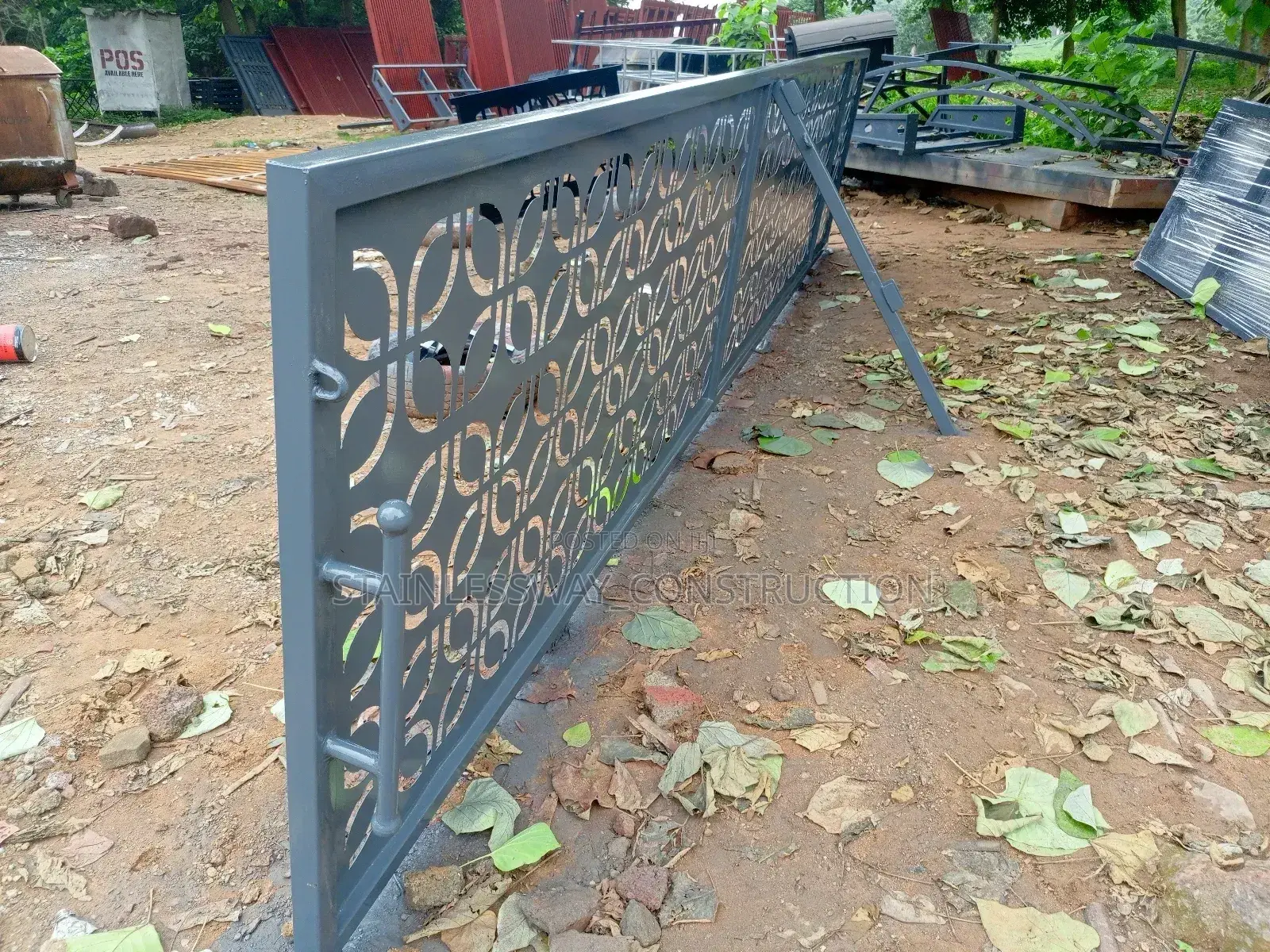 Art Lasercut Gate