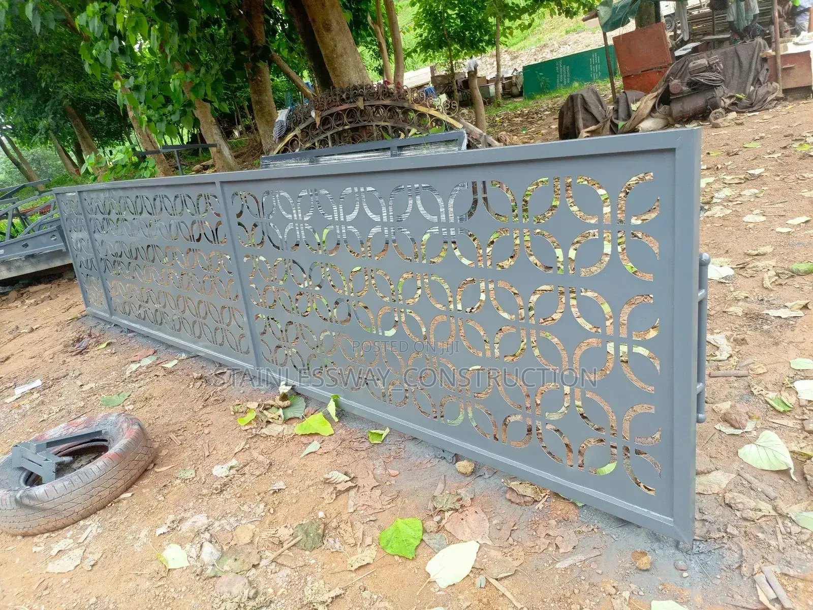 Art Lasercut Gate