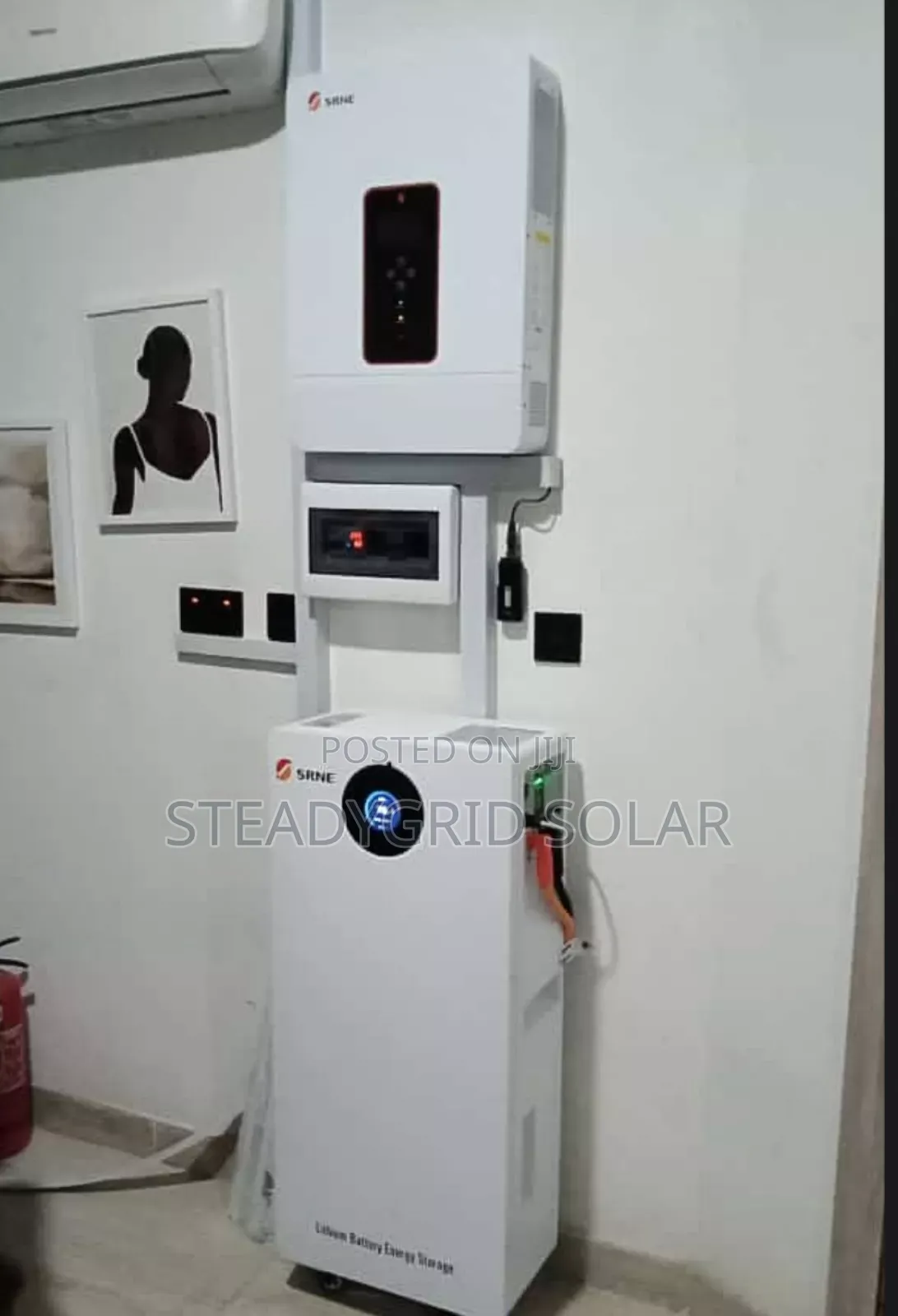 10kva Solar Inverter Setup With 15kwh Lithium Ion Battery