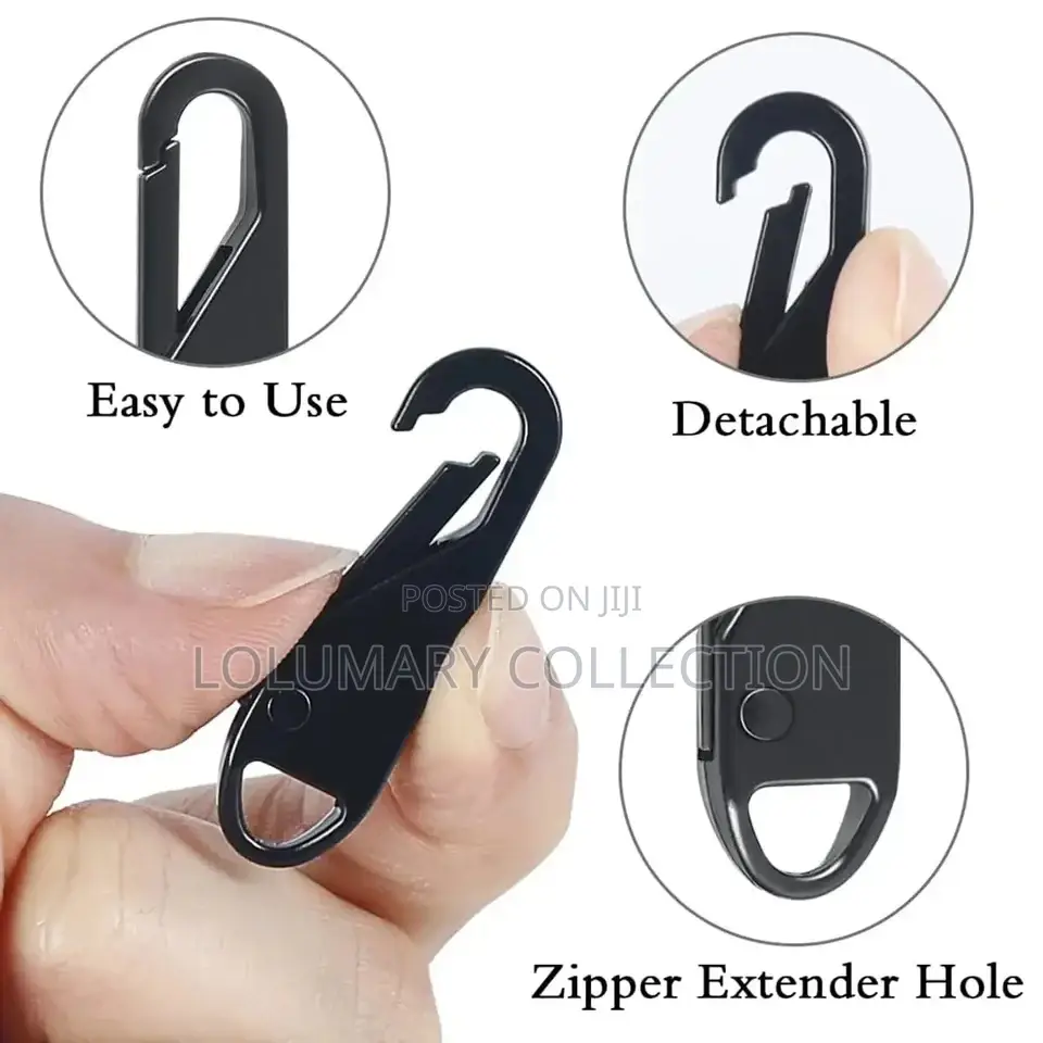 5pcs Detachable Zipper Head