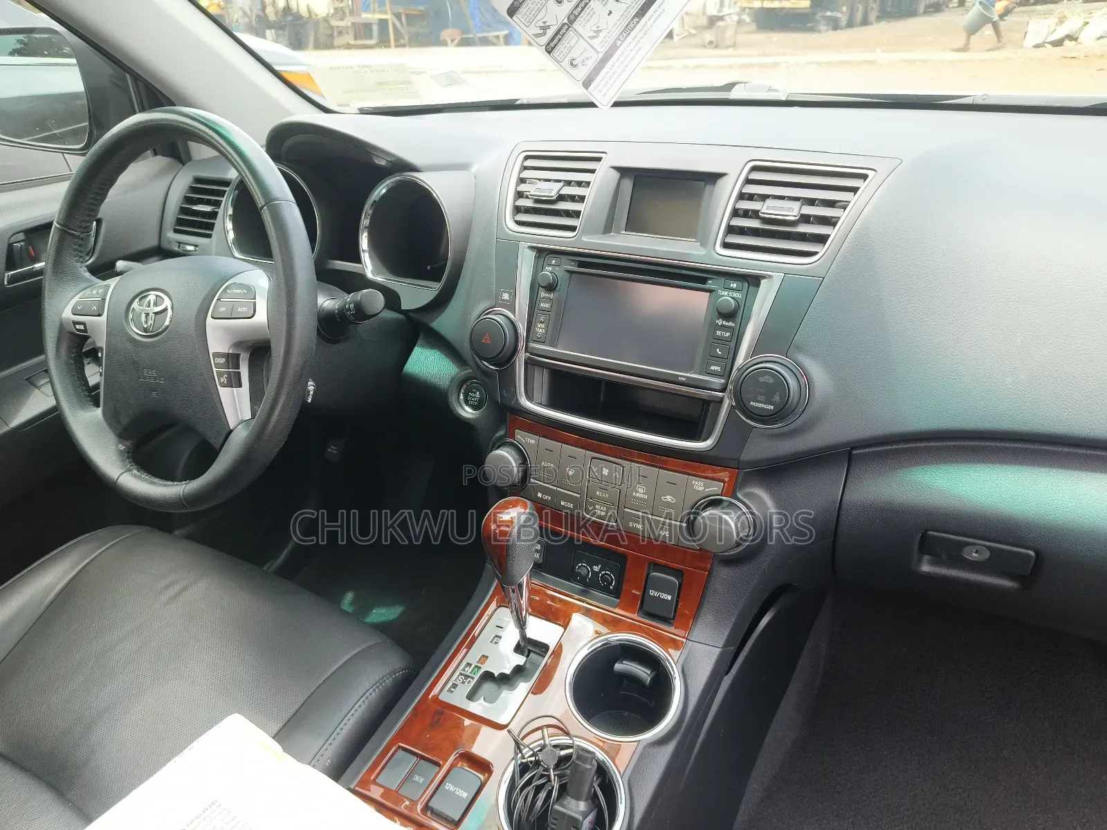 Toyota Highlander Limited 3.5L 2WD 2013 Black