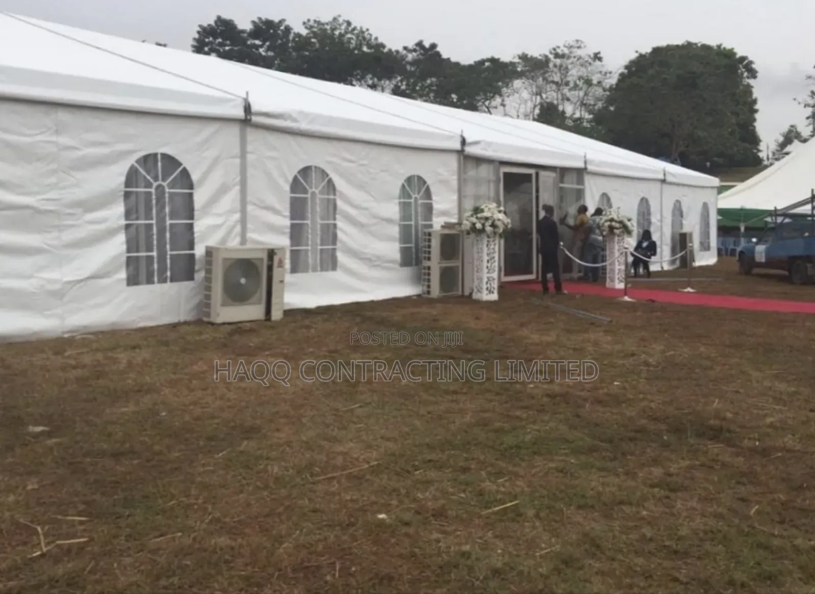 Event Centre Heavy Duty Marquee Tent Construction in Nigeria