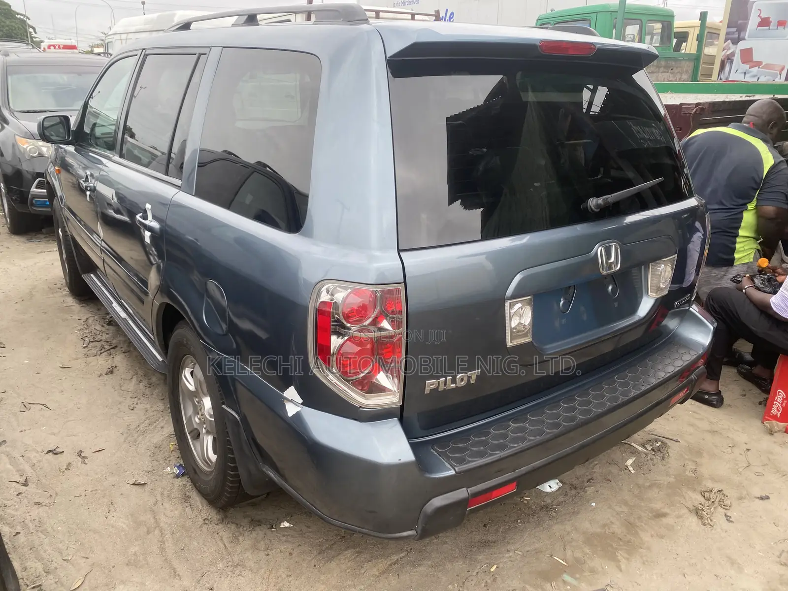 Honda Pilot EX-L 4x4 (3.5L 6cyl 5A) 2003 Gray