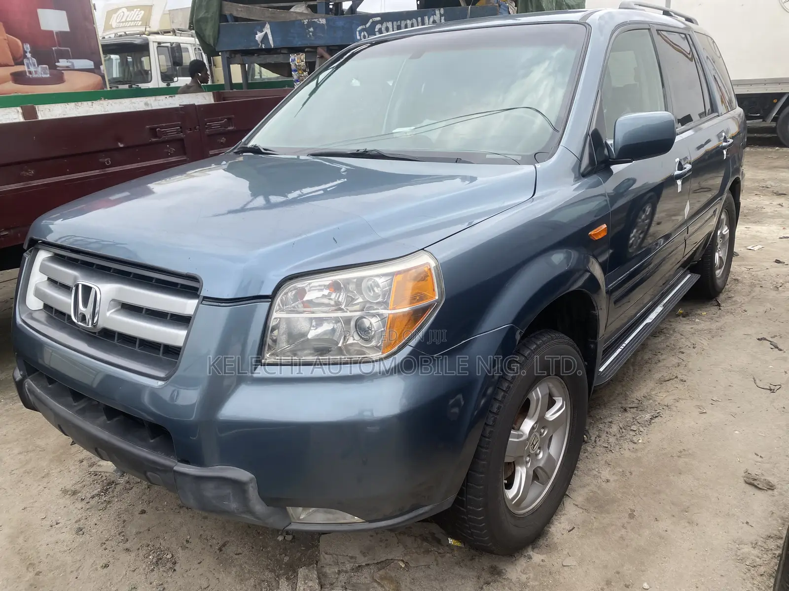 Honda Pilot EX-L 4x4 (3.5L 6cyl 5A) 2003 Gray