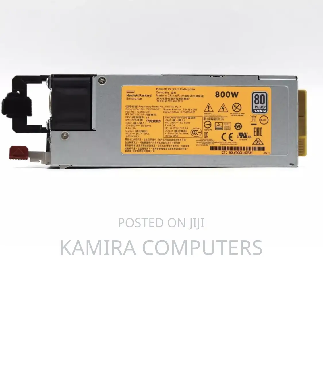 HP 800W 80+ Platinum Server Power Supply
