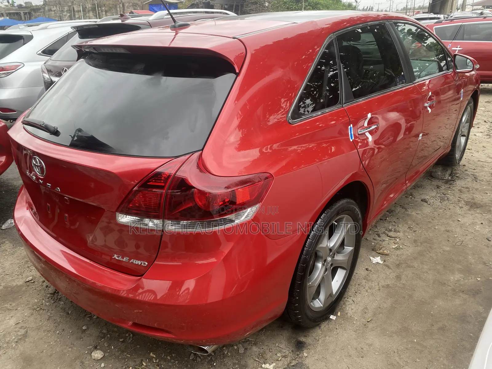 Toyota Venza XLE AWD V6 2013 Red