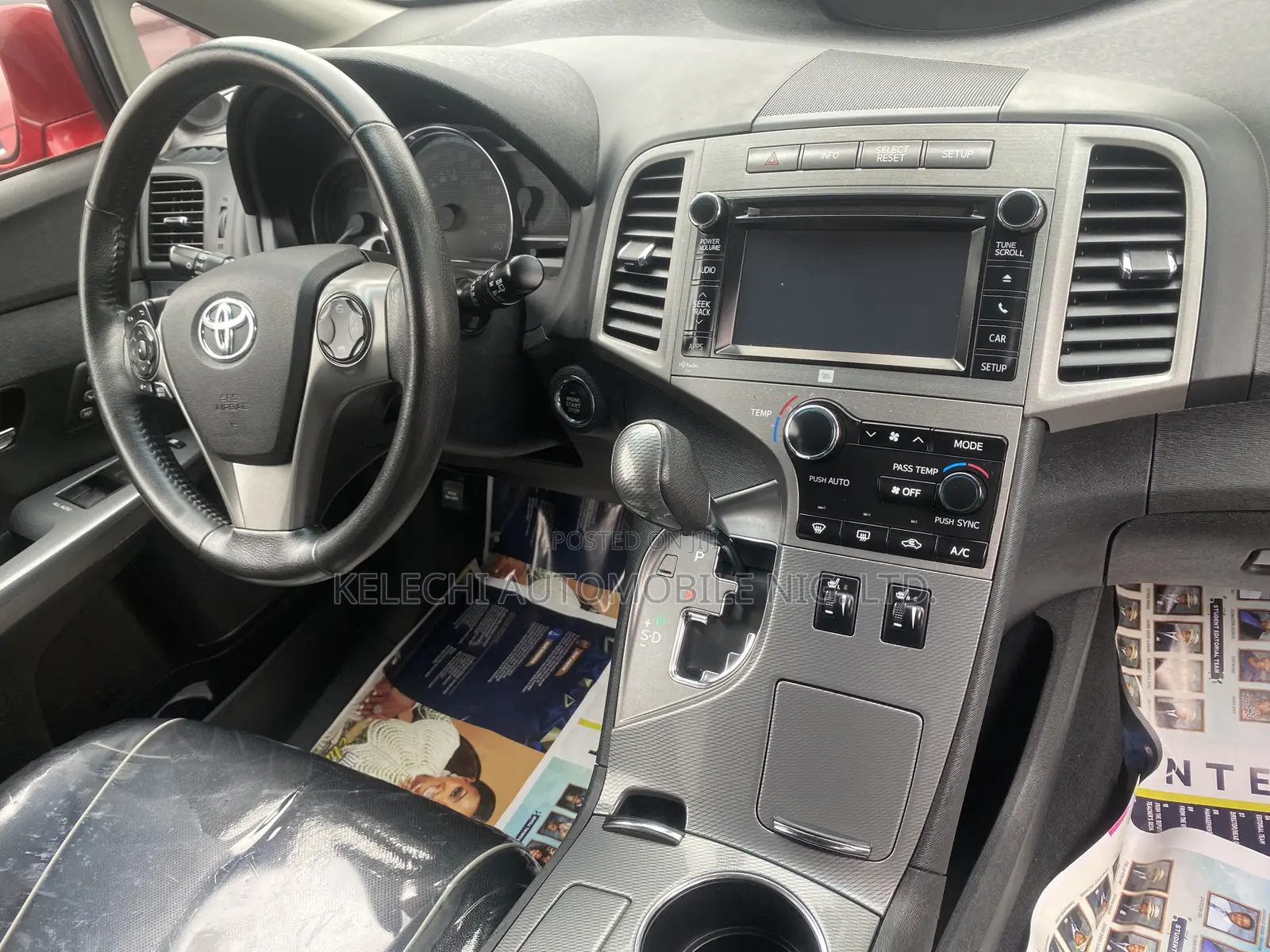Toyota Venza XLE AWD V6 2013 Red