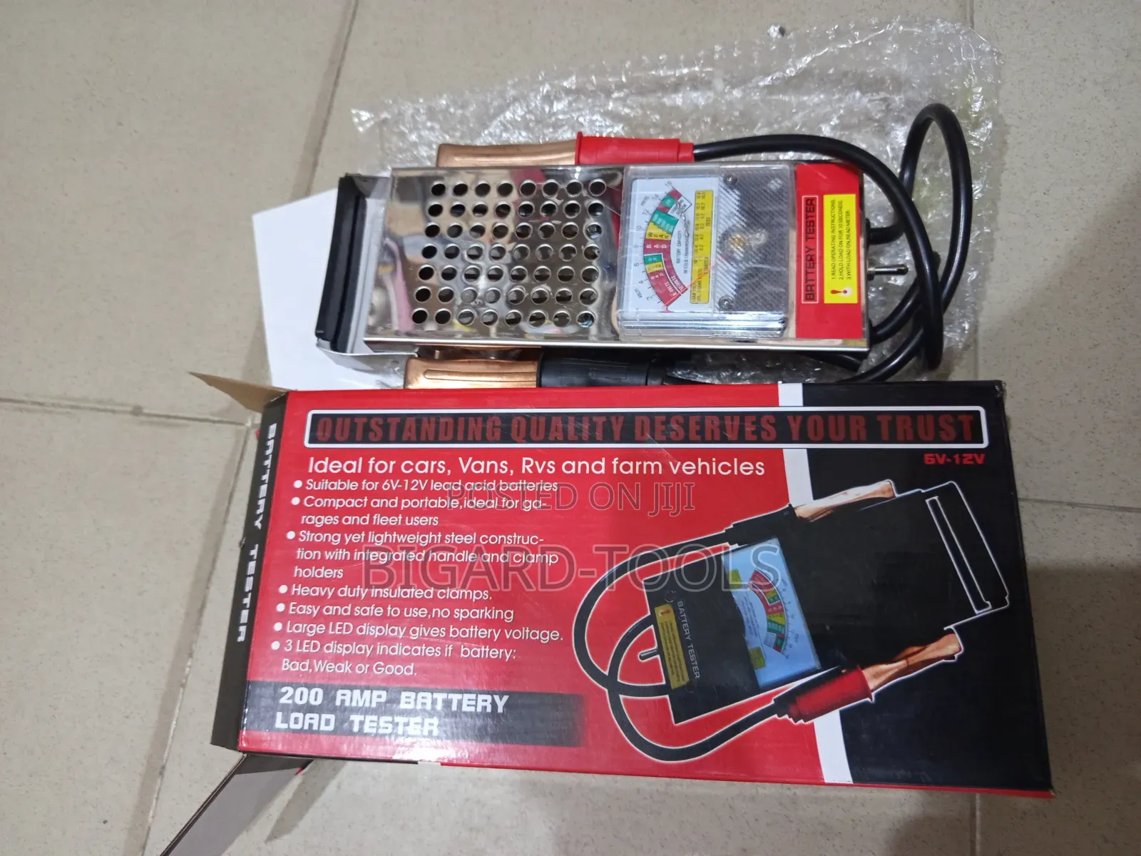 BATTERY TESTERS (Analogue Type)