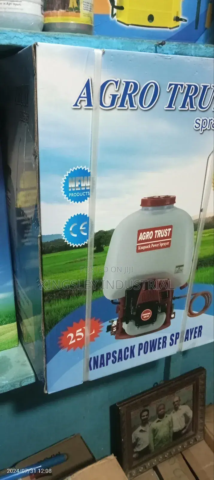 Agricultural Trust Sprayer 4stroke Gx35 Engine Type ( 25L)
