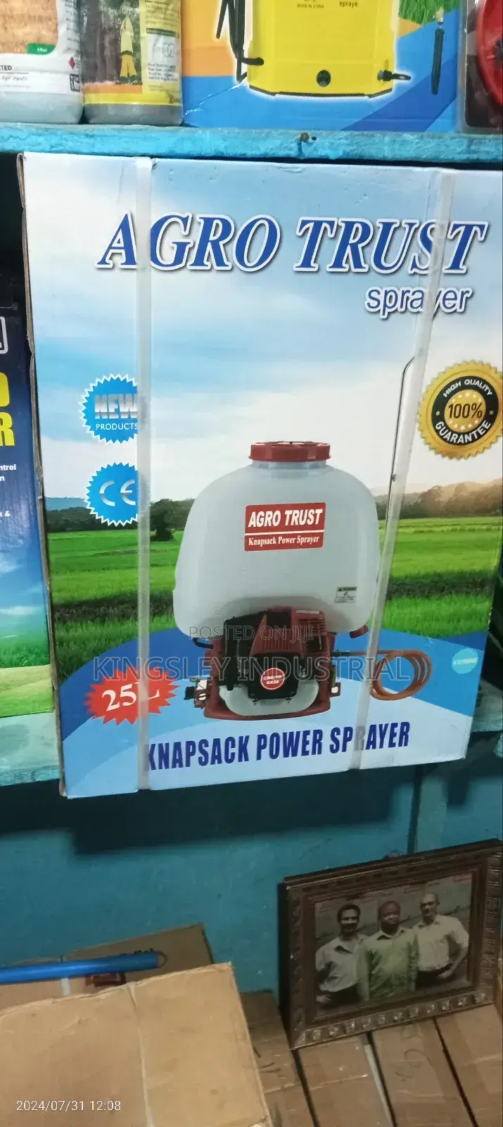 Agricultural Trust Sprayer 4stroke Gx35 Engine Type ( 25L)