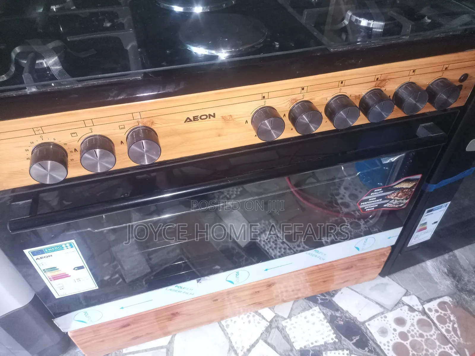 Formica 6 Burners Standing Gas Cooker 60 by 90