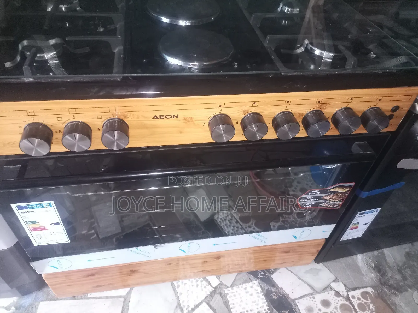 Formica 6 Burners Standing Gas Cooker 60 by 90