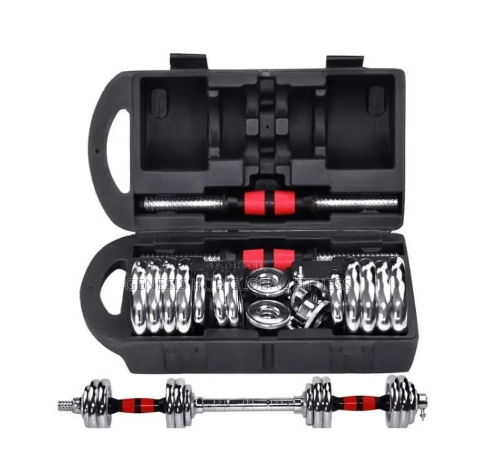 20kg Dumbell With Extension Rod