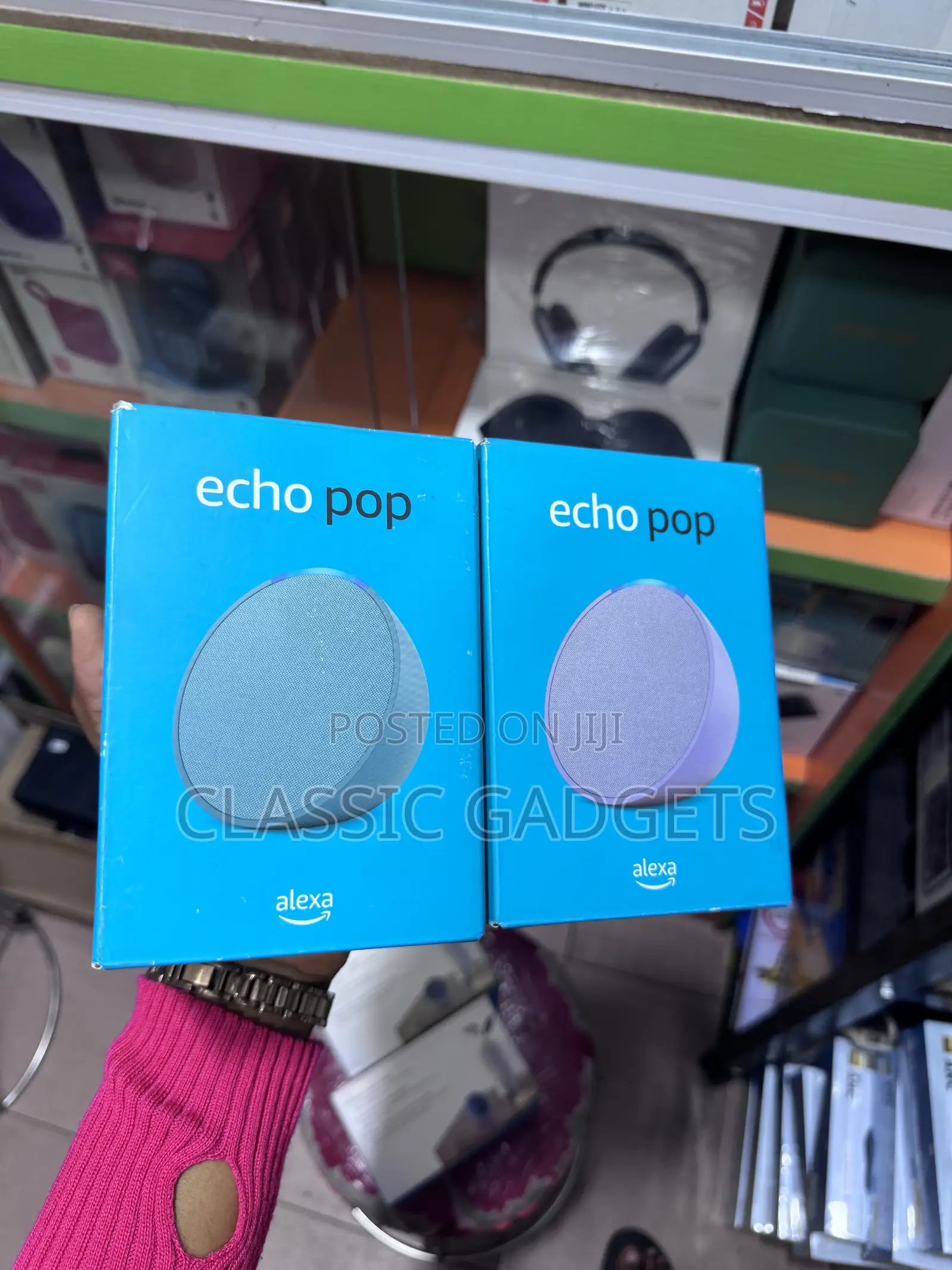 Amazon Echo Pop Smart Speaker With Alexa