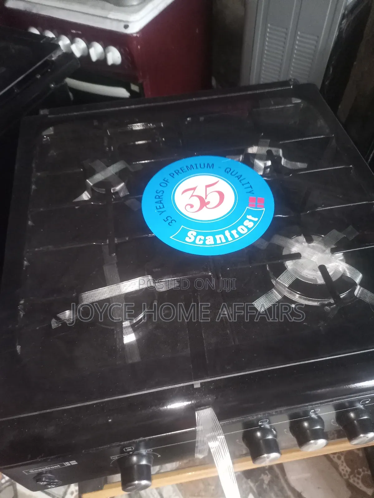 Formica 4 Burners Standing Gas Cooker 60 by 60 Scanfronst