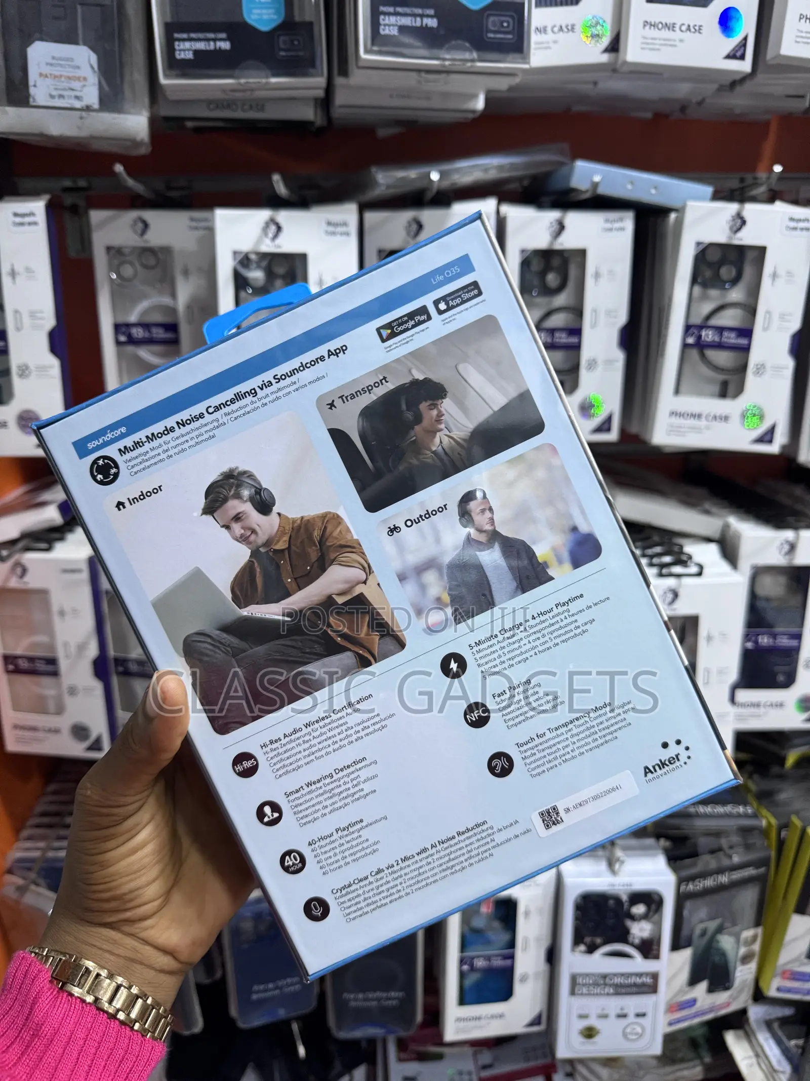 Anker Sound Core Life Q35 Bluetooth Headphone