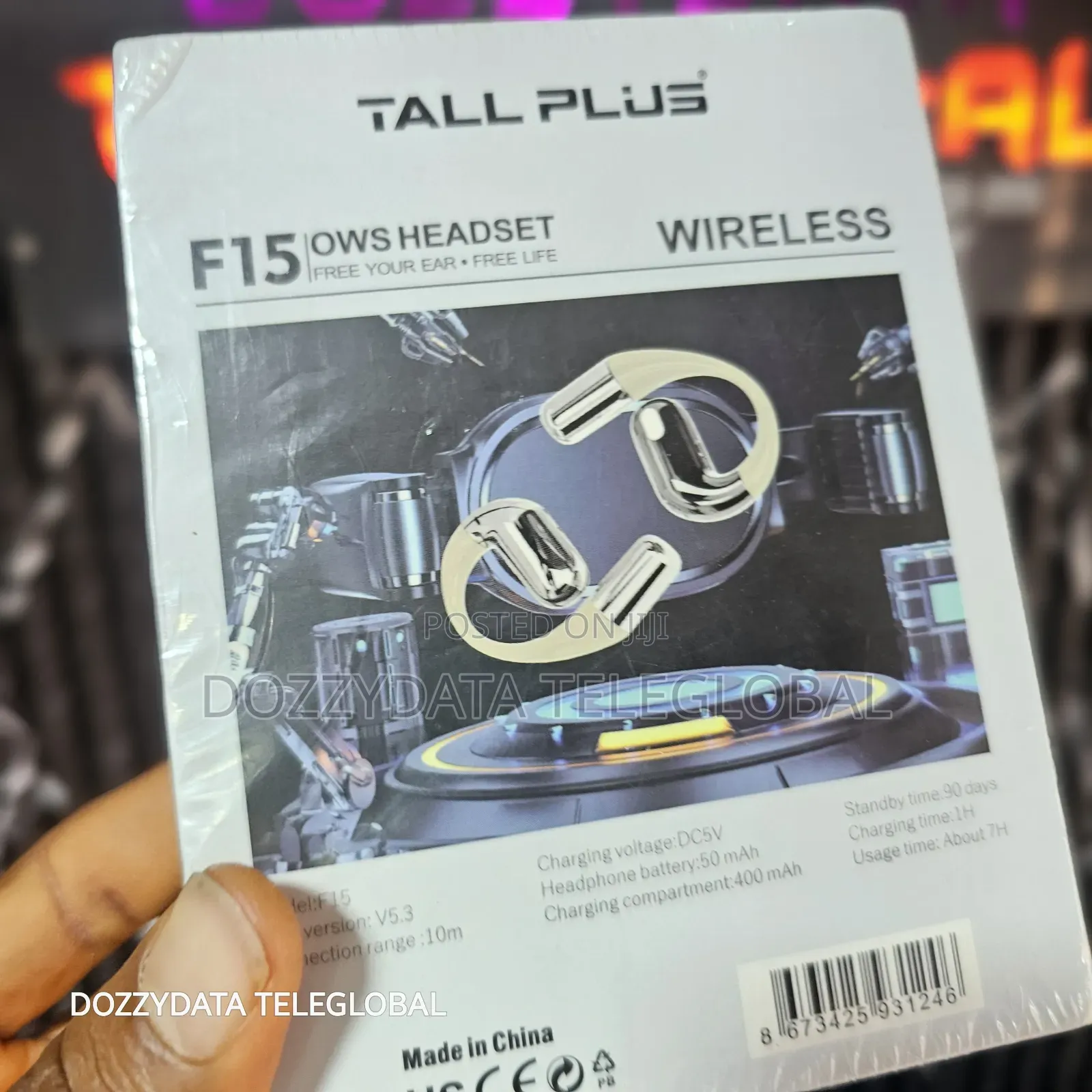 Tallplus Ows F15 Earphones, With Ear Hook