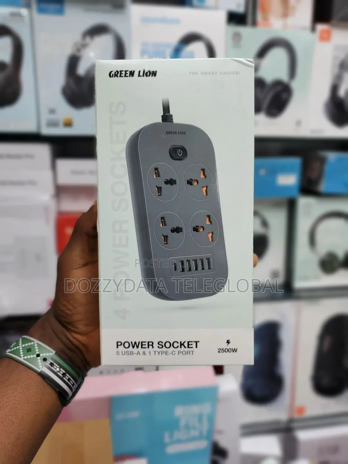 Greenlion Power Socket 5 Usb-a 1 Type-C Port