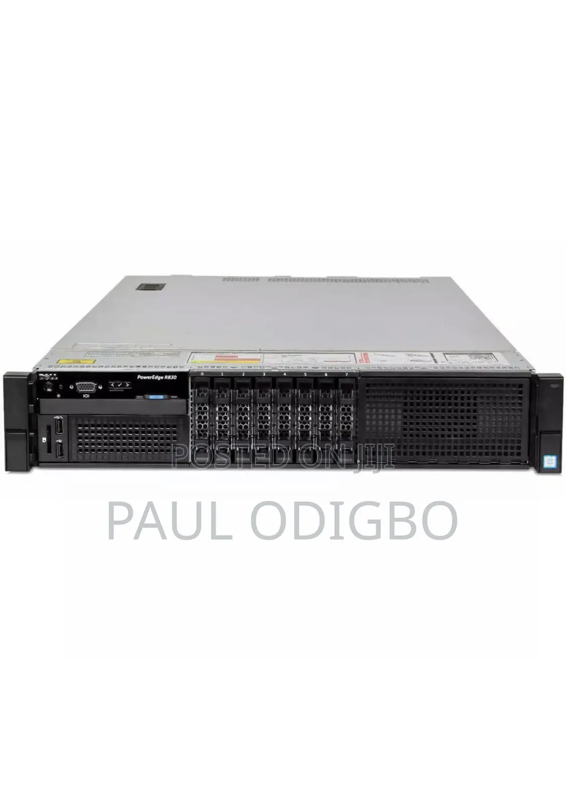 New Server Dell PowerEdge R830 256GB Intel Xeon HDD 1.5T