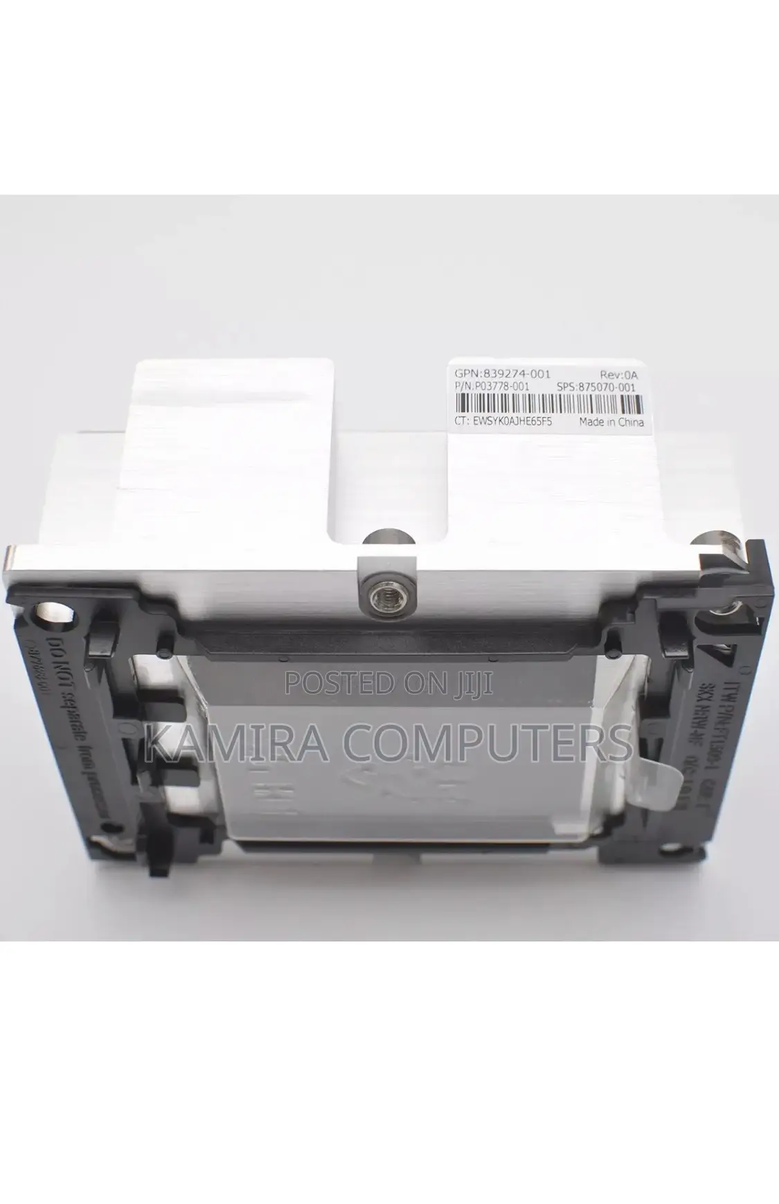 HP Proliant DL380 385 Gen10 Heatsink