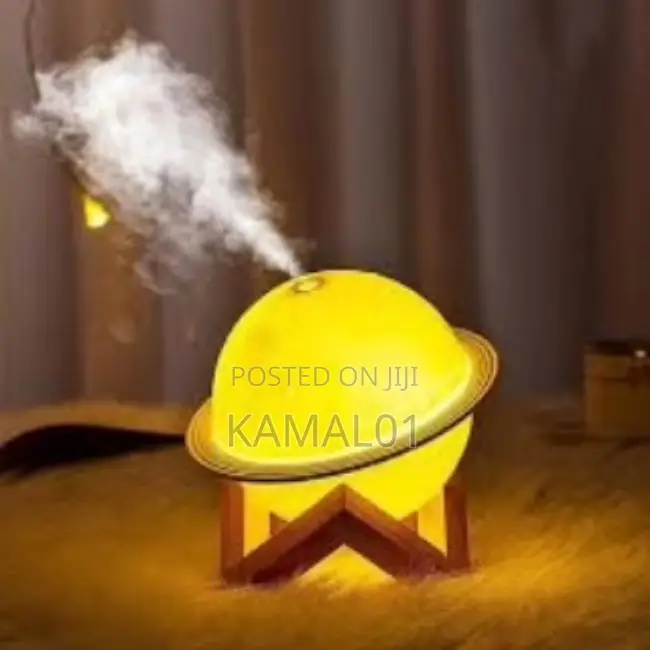 Moon Planet Humidifier 2 in 1 Night Light for Living Room