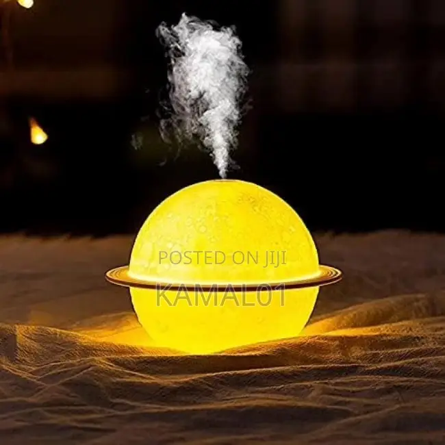 Moon Planet Humidifier 2 in 1 Night Light for Living Room