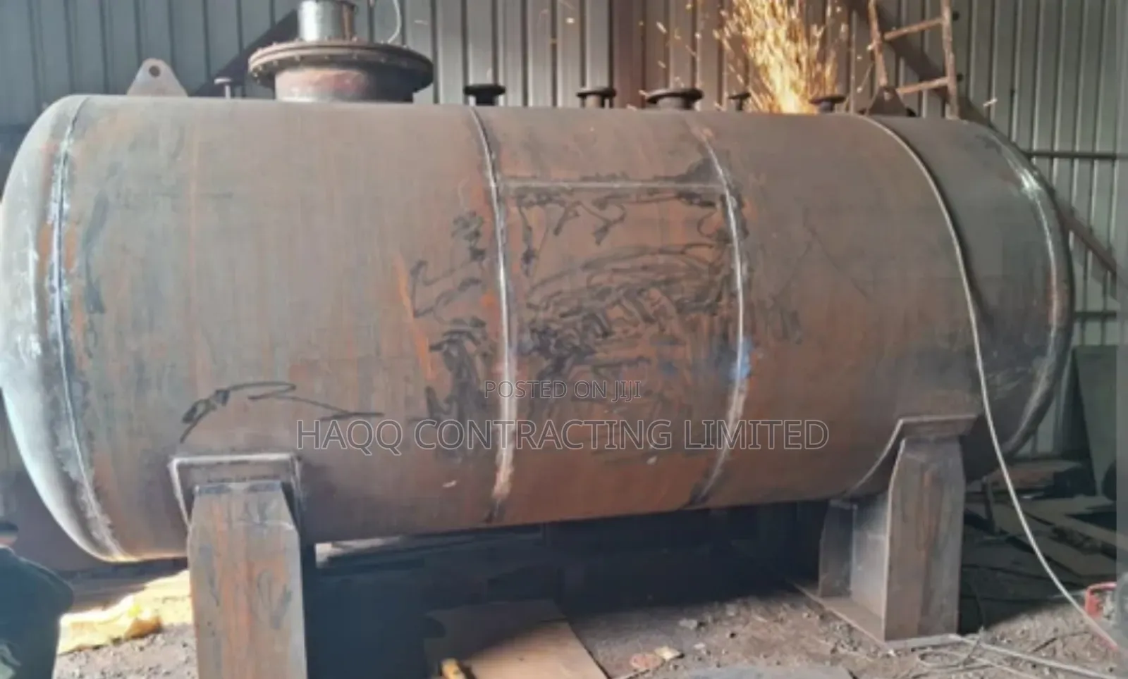 60,000 Litres 6mm Thickness Underground Diesel/PMS Tank
