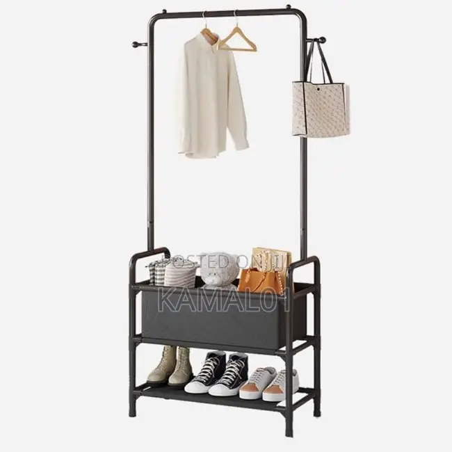 Generic Cloth Hanger With Shoe Rack