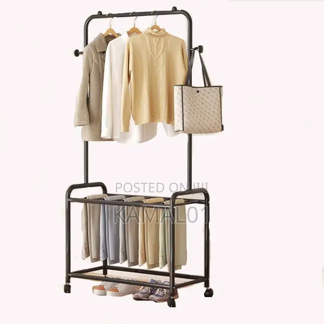 Generic Cloth Hanger With Shoe Rack