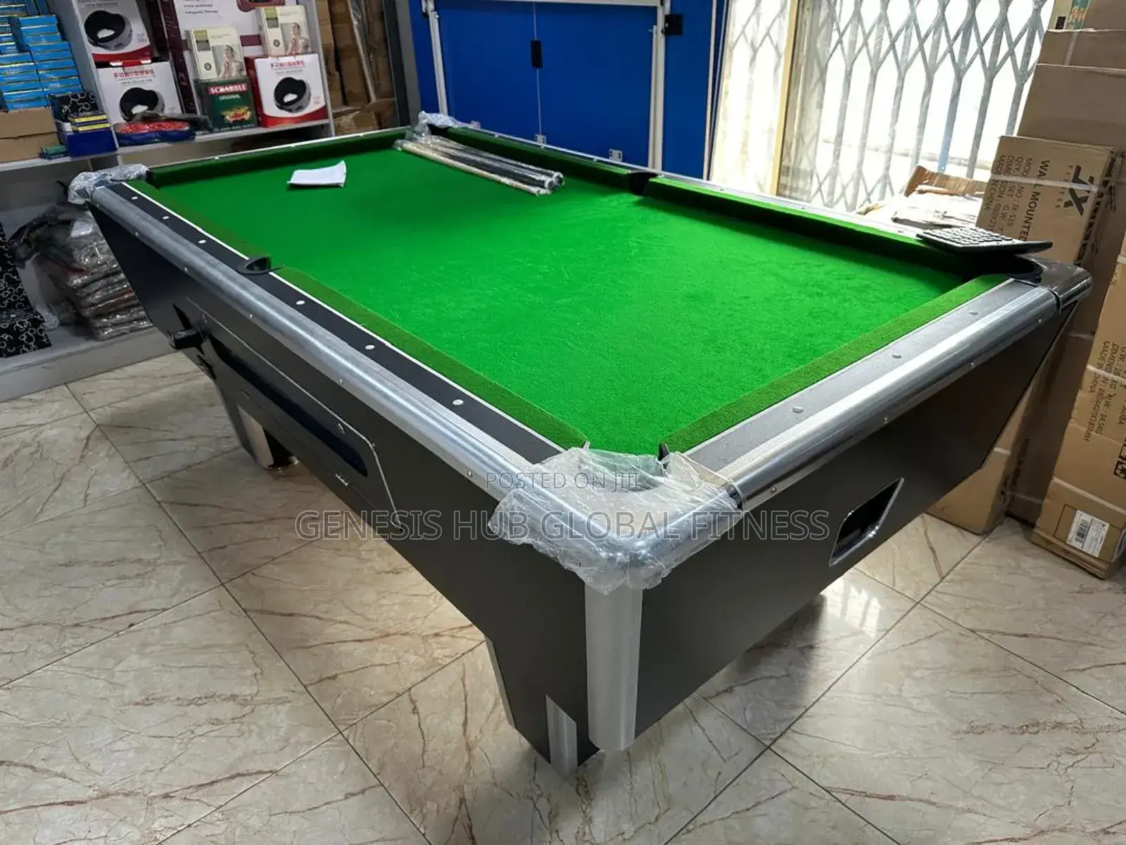 Standard Marble With Coin Snooker Table