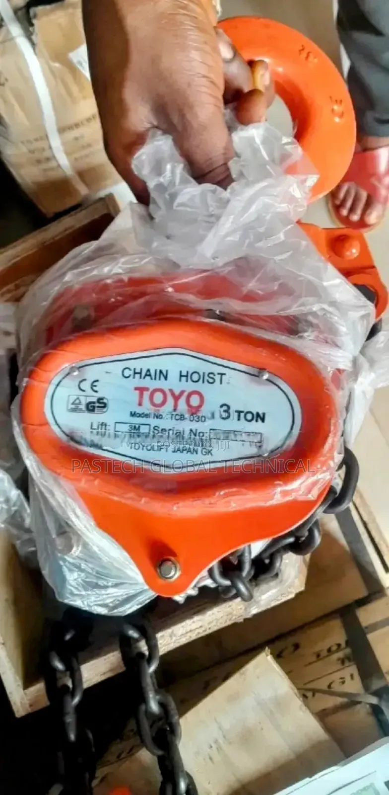 3-Ton Heavy-Duty Chain Block