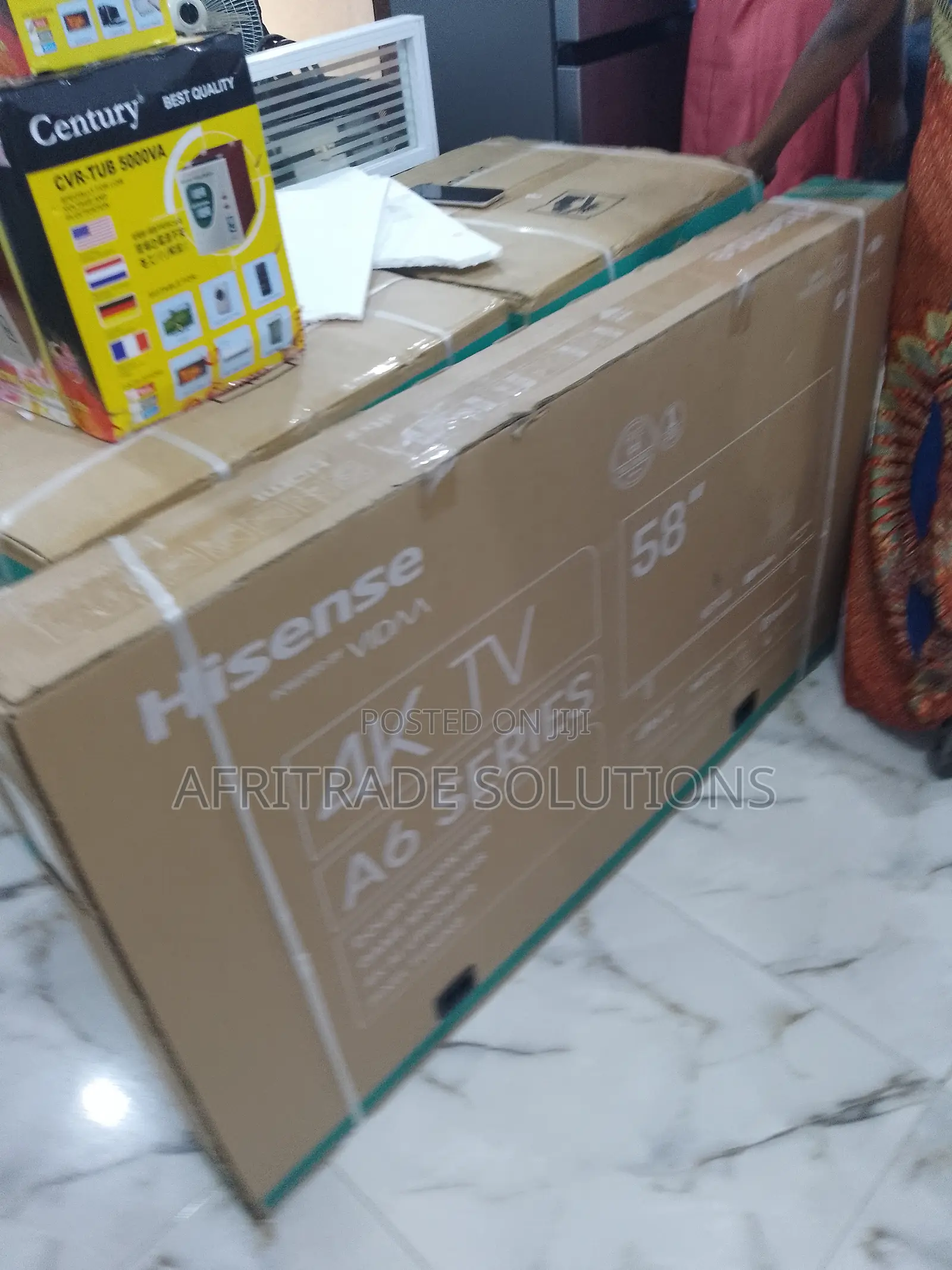58 Inches Hisense A6K Smart Uhd TV- Internet Access