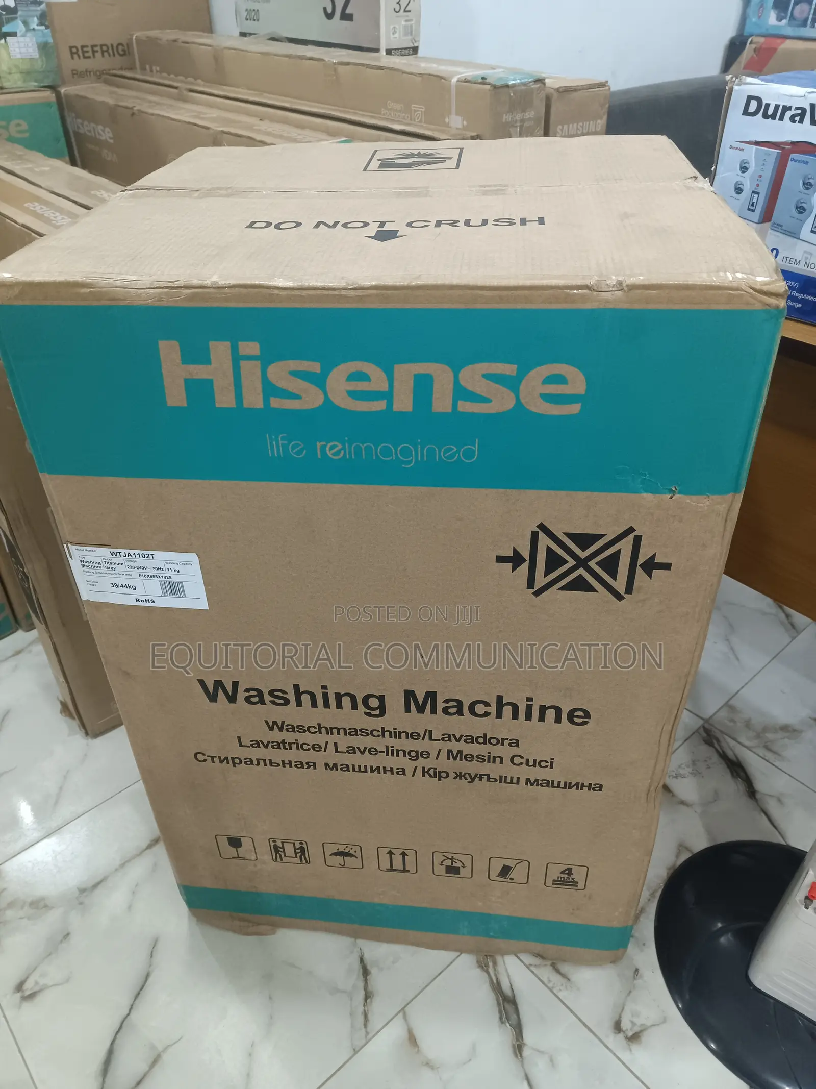 Most Selling 11kg Hisense Top Load Washing Machine
