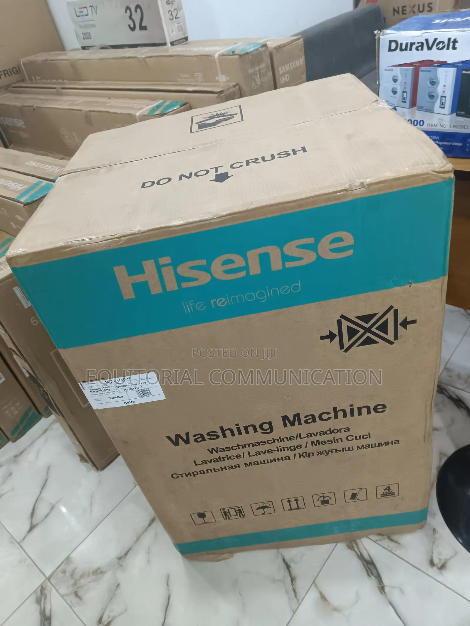 Durable Washing Machine Hisense 11kg Top Load